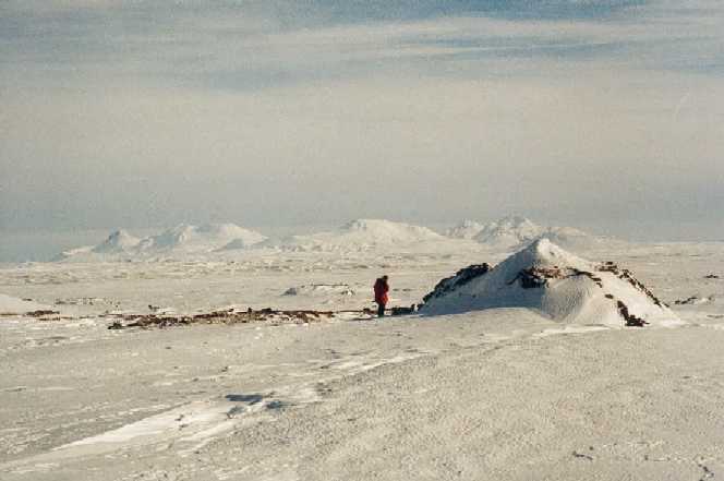 Tauko laavalohkareella