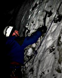 Sami surrounded by darkness